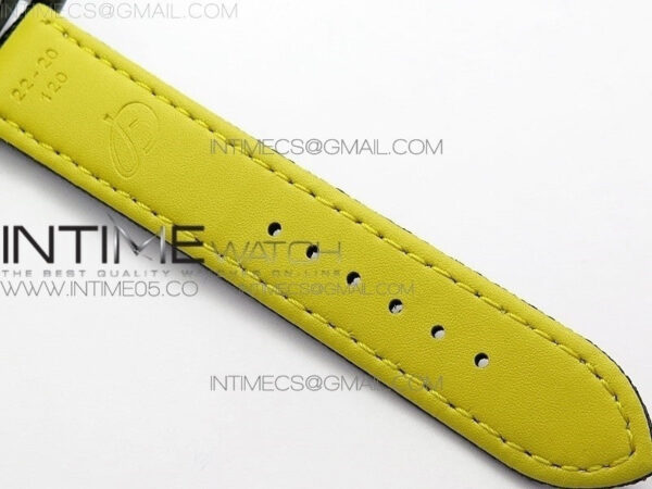 Avenger Bandit V13317 Titanium DLC B50 Best Edition Blue Dial Numbers Makers on Blue Nylon strap A7750 - Image 15