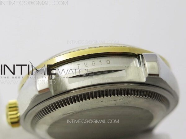 DateJust 31mm 72610 SS/YG Crystals Bezel APSF Best Edition White MOP Dial Crystals Markers on Oyster Bracelet A2824 - Image 23