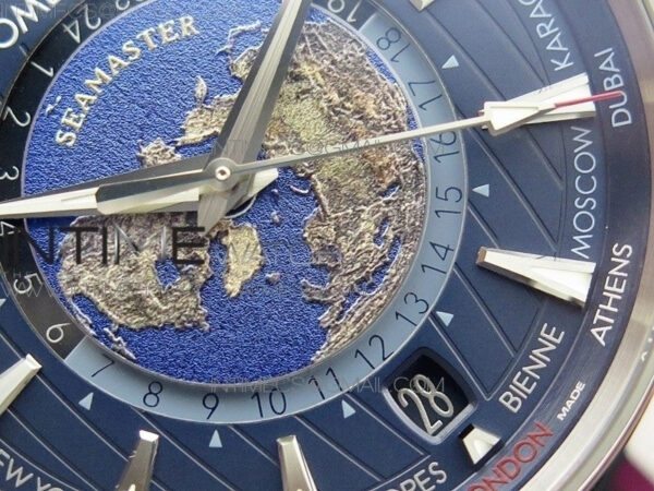 Aqua Terra 150M 43mm 24 VSF 1:1 Best Edition Blue Dial on Blue Rubber Strap A8938 Super Clone - Image 5