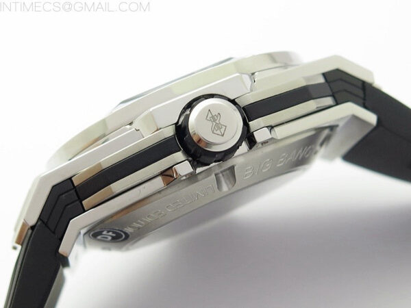 Classic Fusion 42mm DLC B50F Blue Dial On Blue Gummy Strap A2892 - Image 7