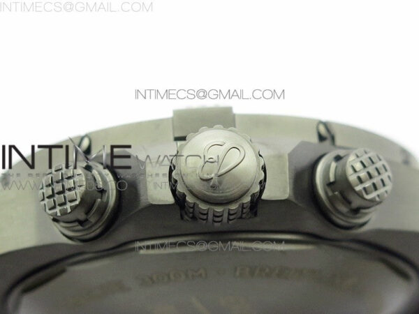 Avenger Bandit V13317 Titanium DLC B50 Best Edition Black Dial Numbers Makers on Black Nylon strap A7750 - Image 10