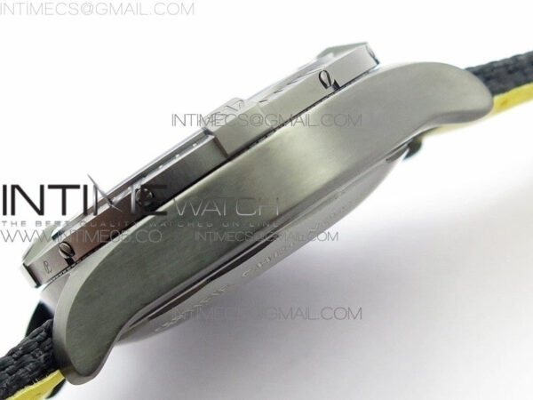 Avenger Bandit V13317 Titanium DLC B50 Best Edition Black Dial Numbers Makers on Black Nylon strap A7750 - Image 11