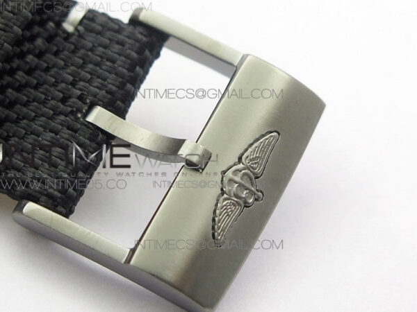Avenger Bandit V13317 Titanium DLC B50 Best Edition Black Dial Numbers Makers on Black Nylon strap A7750 - Image 13