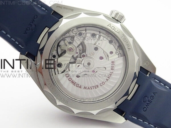 Aqua Terra 150M 43mm 24 VSF 1:1 Best Edition Blue Dial on Blue Rubber Strap A8938 Super Clone - Image 19
