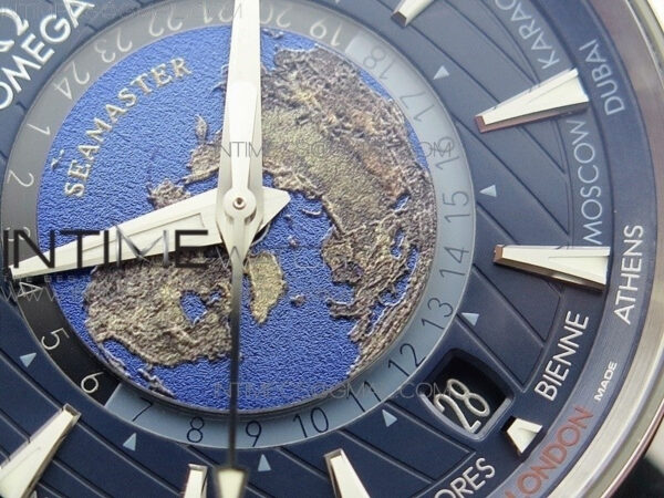 Aqua Terra 150M 43mm 24 VSF 1:1 Best Edition Blue Dial on SS Bracelet A8938 Super Clone - Image 6