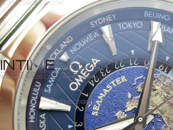 Aqua Terra 150M 43mm 24 VSF 1:1 Best Edition Blue Dial on SS Bracelet A8938 Super Clone - Image 9