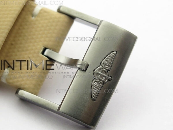 AVENGER V32395 Ti DLC 1:1 Best Edition Black Dial on Leather Strap A2824 - Image 15