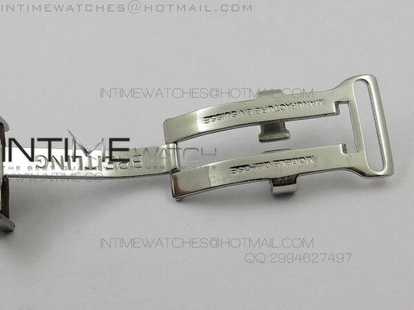 Avenger GMT SS Black Numeral Marker Dial on Leather strap A2836 - Image 10