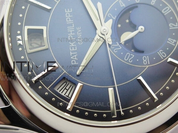 Annual Calendar Complications 5205R SS GRF Best Edition Blue dial on Black leather strap A324 - Image 5