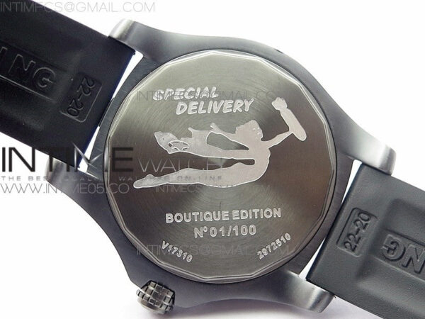 AVENGER Boutique Edition V17310 Ti DLC 1:1 Best Edition Yellow Dial on Rubber Strap A2824 - Image 15