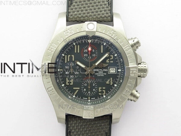 Avenger Bandit Titanium B50 Best Edition Gray Dial on Gray Nylon Strap A7750