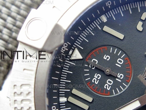 Avenger Bandit Titanium B50 Best Edition Gray Dial on Gray Nylon Strap A7750 - Image 9