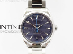 Aqua Terra 150M Master Chronometers VSF 1:1 Best Edition Light Blue Dial Blue Second Hand on SS Bracelet A8900 Super Clone