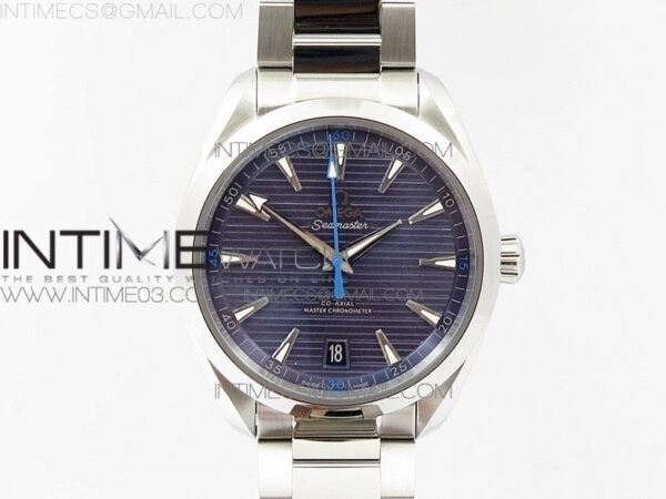 Aqua Terra 150M Master Chronometers VSF 1:1 Best Edition Light Blue Dial Blue Second Hand on SS Bracelet A8900 Super Clone