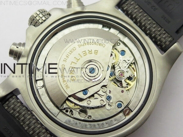 Avenger Bandit Titanium B50 Best Edition Gray Dial on Gray Nylon Strap A7750 - Image 26