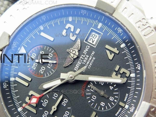 Avenger Bandit Titanium B50 Best Edition Gray Dial on Gray Nylon Strap A7750 - Image 27