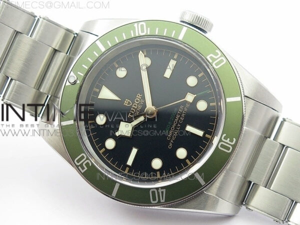 BLACK BAY “GREEN” EXCLUSIVE TO HARRODS ZF 1:1 BEST EDITION ON SS BRACELET A2824 V5 - Image 2