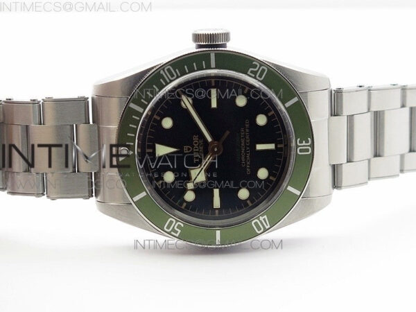 BLACK BAY “GREEN” EXCLUSIVE TO HARRODS ZF 1:1 BEST EDITION ON SS BRACELET A2824 V5 - Image 3