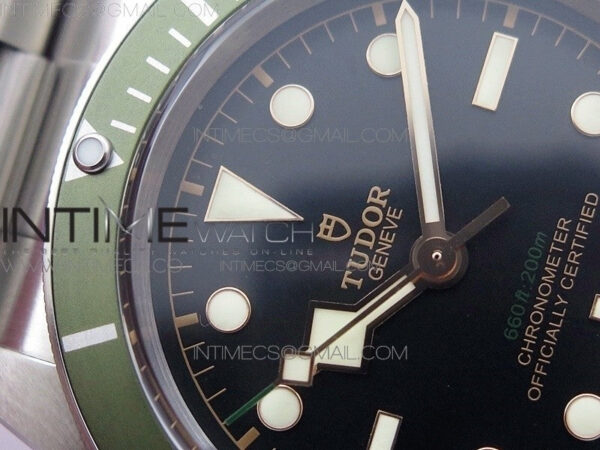 BLACK BAY “GREEN” EXCLUSIVE TO HARRODS ZF 1:1 BEST EDITION ON SS BRACELET A2824 V5 - Image 6