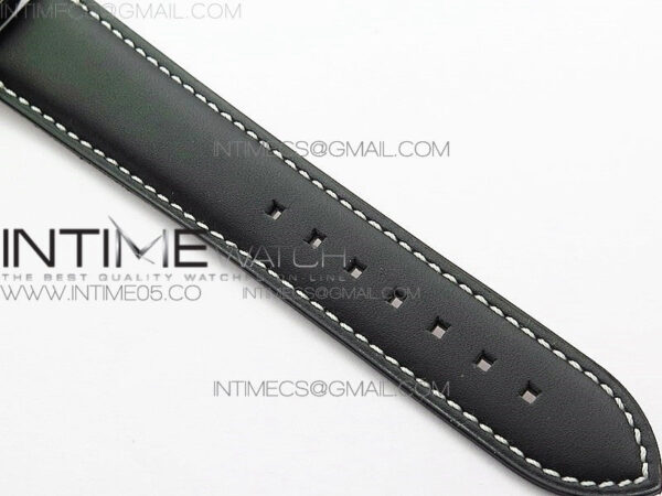 Calatrava 5524 Pilot Travel Time RG GRF Black Dial on Black Leather Strap A324 V2 - Image 14