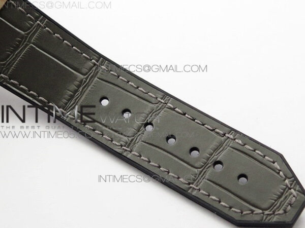 Classic Fusion 42mm RG B50F Gray Dial On Black Gummy Strap A2892 - Image 15