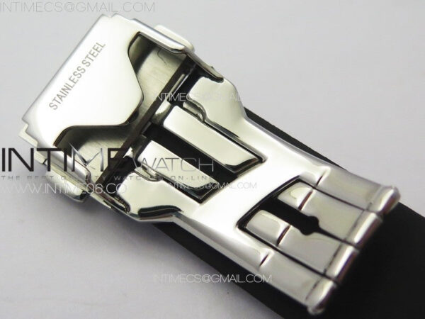 Classic Fusion Orlinski SS Full Real Diamonds B50F 1:1 Best Edition Black Faceted Dial on Black Rubber Strap A2892 - Image 12
