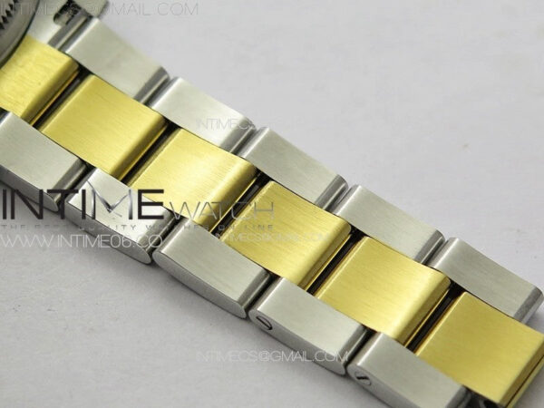 DateJust 31mm 72610 SS/YG Crystals Bezel APSF Best Edition Gold Dial Crystals Markers on Oyster Bracelet A2824 - Image 12