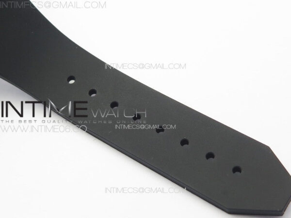 Classic Fusion Orlinski SS Full Real Diamonds B50F 1:1 Best Edition Black Faceted Dial on Black Rubber Strap A2892 - Image 14