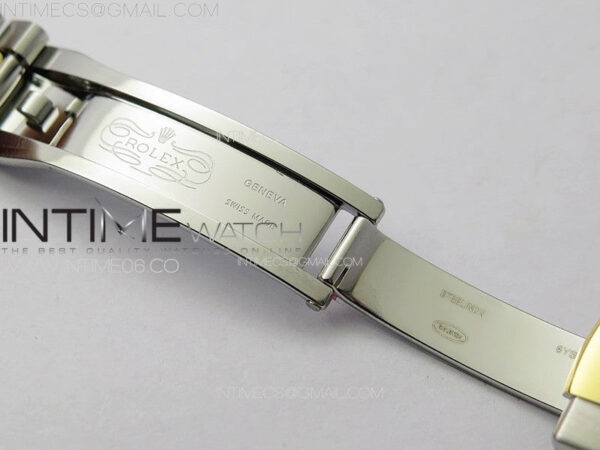 DateJust 31mm 72610 SS/YG Crystals Bezel APSF Best Edition Gold Dial Crystals Markers on Oyster Bracelet A2824 - Image 15