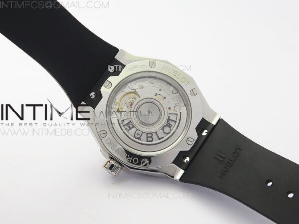 Classic Fusion Orlinski SS Full Real Diamonds B50F 1:1 Best Edition Black Faceted Dial on Black Rubber Strap A2892 - Image 16