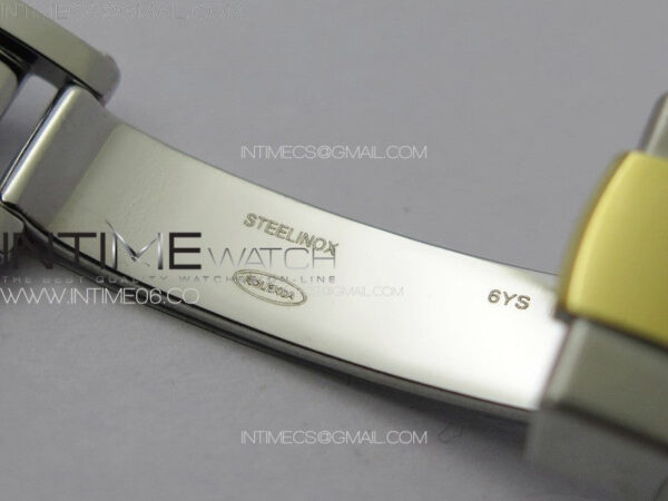 DateJust 31mm 72610 SS/YG Crystals Bezel APSF Best Edition Gold Dial Crystals Markers on Oyster Bracelet A2824 - Image 17
