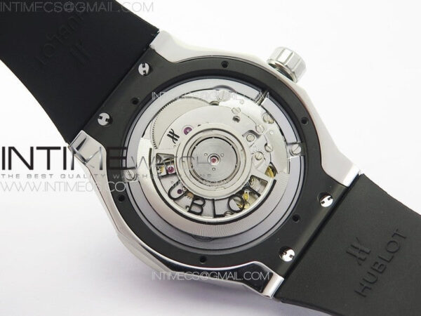 Classic Fusion Orlinski SS Full Real Diamonds B50F 1:1 Best Edition Black Faceted Dial on Black Rubber Strap A2892 - Image 19