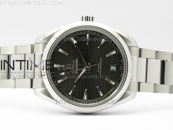Aqua Terra 150M Master Chronometers VSF 1:1 Best Edition Green Dial on SS Bracelet A8900 Super Clone - Image 3