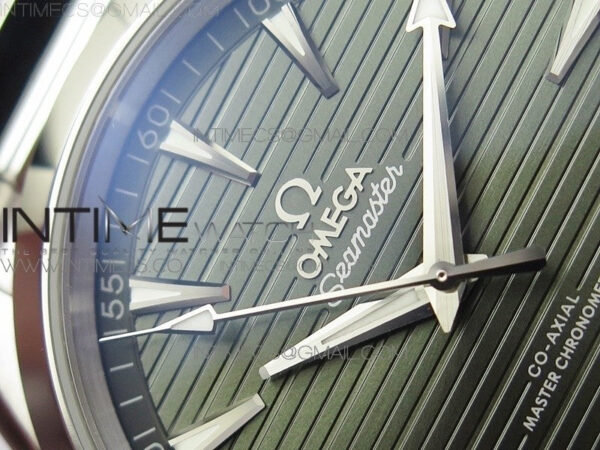Aqua Terra 150M Master Chronometers VSF 1:1 Best Edition Green Dial on SS Bracelet A8900 Super Clone - Image 7