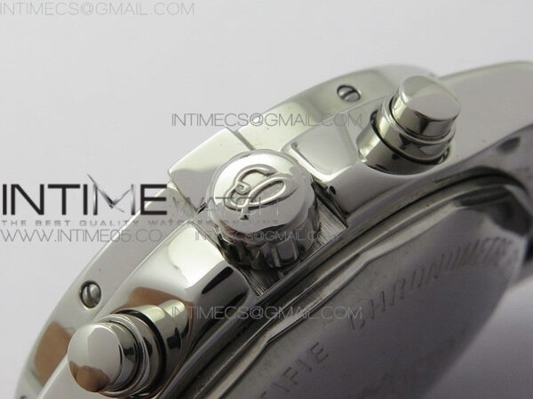 Avenger Chronograph 43mm SS B12F Best Edition Black Dial on SS Bracelet A7750 - Image 11
