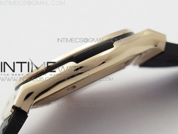 Classic Fusion 42mm RG B50F Black Dial On Black Gummy Strap A2892 - Image 10