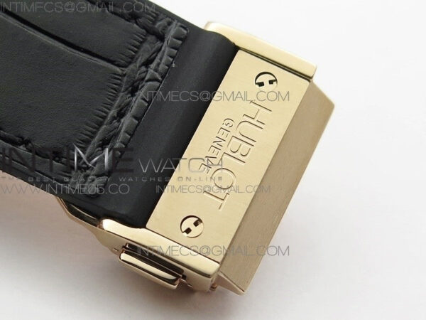 Classic Fusion 42mm RG B50F Black Dial On Black Gummy Strap A2892 - Image 12