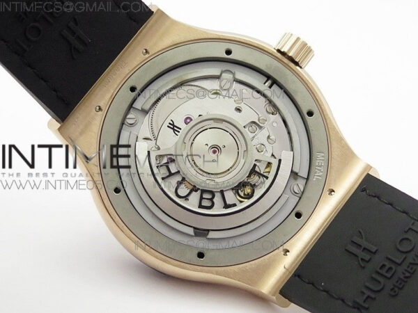 Classic Fusion 42mm RG B50F Black Dial On Black Gummy Strap A2892 - Image 20