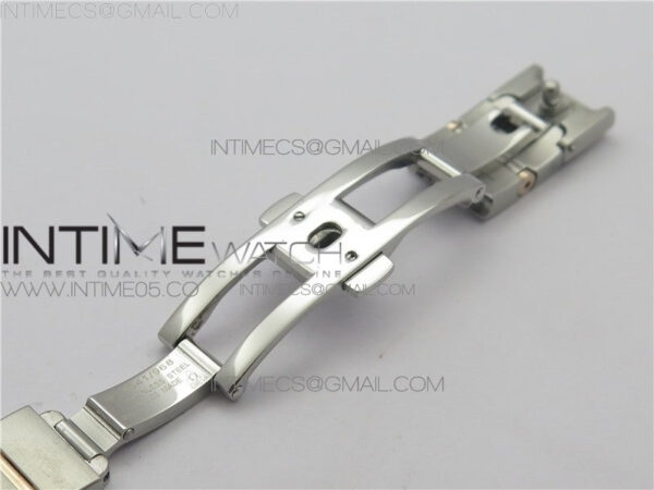 Constellation Ladies 27mm K11F 1:1 Best Edition SS/RG Diamonds Bezel White MOP Dial Stick Markers on SS/RG Bracelet ETA Quartz - Image 12