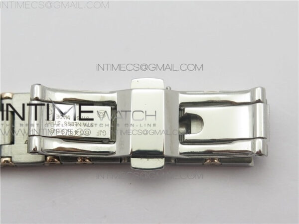 Constellation Ladies 27mm K11F 1:1 Best Edition SS/RG Diamonds Bezel White MOP Dial Stick Markers on SS/RG Bracelet ETA Quartz - Image 15