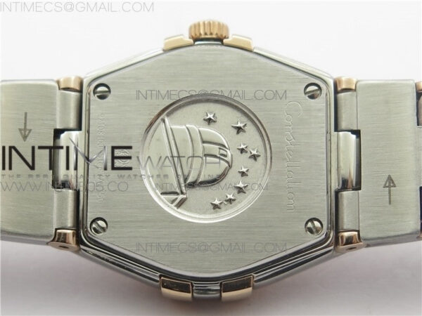 Constellation Ladies 27mm K11F 1:1 Best Edition SS/RG Diamonds Bezel White MOP Dial Stick Markers on SS/RG Bracelet ETA Quartz - Image 17