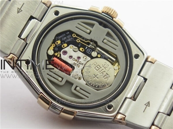 Constellation Ladies 27mm K11F 1:1 Best Edition SS/RG Diamonds Bezel White MOP Dial Stick Markers on SS/RG Bracelet ETA Quartz - Image 21