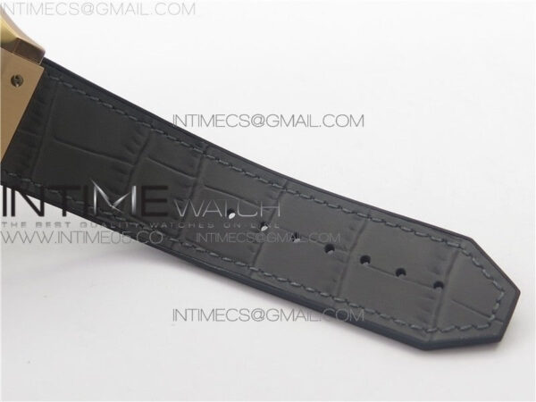 Classic Fusion 45mm RG WWF 1:1 Best Edition Gray Dial on Black Gummy Strap A2892 - Image 7