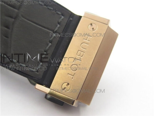 Classic Fusion 45mm RG WWF 1:1 Best Edition Gray Dial on Black Gummy Strap A2892 - Image 9