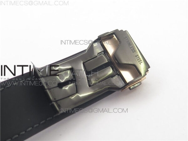 Classic Fusion 45mm RG WWF 1:1 Best Edition Gray Dial on Black Gummy Strap A2892 - Image 10