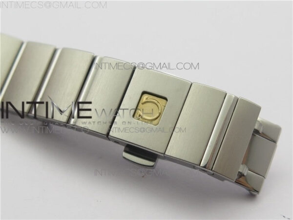 Constellation Ladies 27mm K11F 1:1 Best Edition SS White MOP Textured Dial Diamonds Markers on SS Bracelet ETA Quartz - Image 10