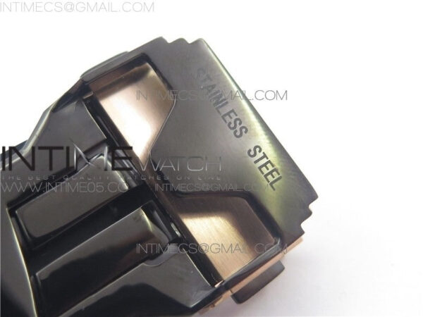 Classic Fusion 45mm RG WWF 1:1 Best Edition Gray Dial on Black Gummy Strap A2892 - Image 11