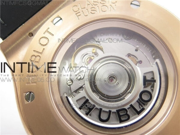 Classic Fusion 45mm RG WWF 1:1 Best Edition Gray Dial on Black Gummy Strap A2892 - Image 25
