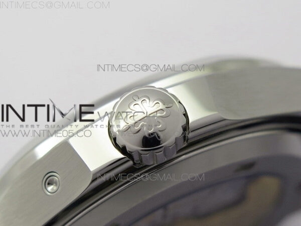 Aquanaut 5164A SS GRF Best Edition Black Dial on Black Rubber Strap A324 V2 - Image 12