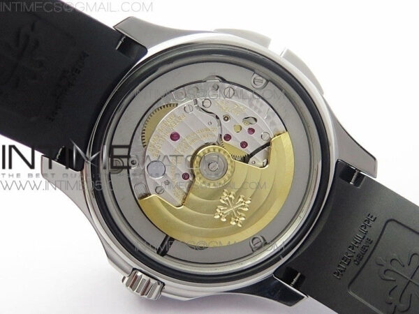 Aquanaut 5164A SS GRF Best Edition Black Dial on Black Rubber Strap A324 V2 - Image 27